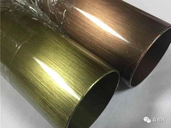 喜有沃鍍銅304不銹鋼管